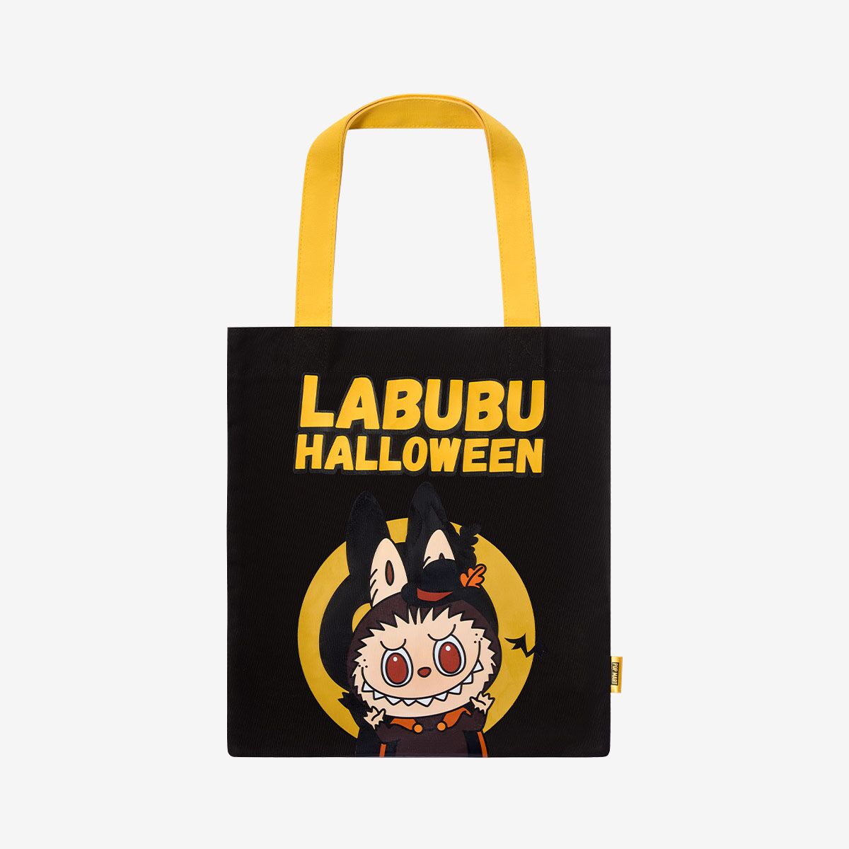 Labubu Halloween Canvas Tas – Limited Edition Tote 35x40cm | Herbruikbare Halloween Shopper